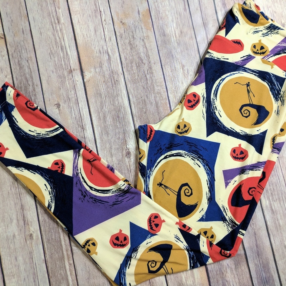 LuLaRoe Nightmare Before Christmas Leggings
